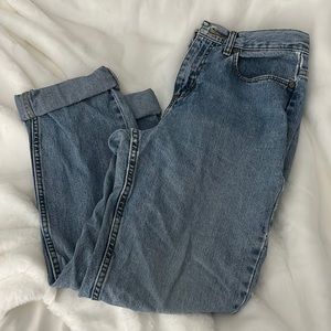 Womens jeans. No holes. Straight leg.
